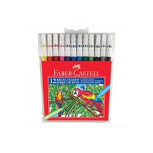 Faber Castell 12 Paket 6'lı Yıkanabilir Keçeli Boya Kalemi