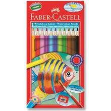 Faber-Castell 12 Renk Aquarell Sulu Boya Kalemi