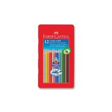 Faber Castell 12 Renk Grip 2001 Sulu kuru Boya Metal Kutulu Orijinal Ürün 432797852