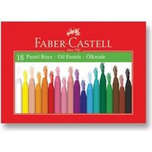 Faber Castell 125119-5118-6095 18 Renk Pastel Boya