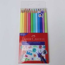 Faber Castell 12'li Fosforlu Renkler Kuru Boya