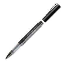 Faber-Castell 1475 Vision Siyah Iğne Uçlu 10'lu Jel Mürekkepli (Roller) Kalem