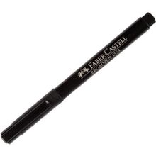 Faber-Castell 1554 Broadpen İnce Uç Siyah Keçeli Kalem