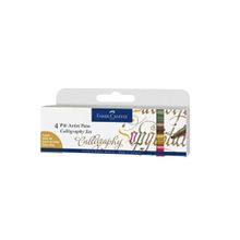 Faber Castell 167505 Pitt 4'lü Çizim Kalemi Kaligrafi