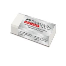 Faber-Castell 187130 Dust-Free 30'lu Küçük Boy Beyaz Silgi