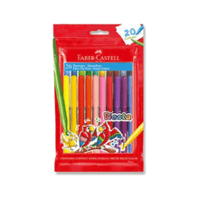 Faber-Castell 20'li 5068330450 Fiesta Keçeli Kalem