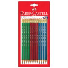 Faber-Castell 2120 12'li Silgili Kurşun Kalem