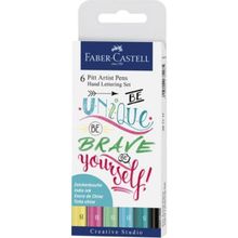 Faber-Castell 267116 Pitt Artist Pen 6lı Kaligrafi Seti
