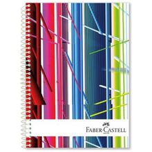 Faber Castell 3+1 Sert 120 Yaprak Karton Kapak Defter