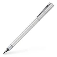 Faber-Castell 342000 Neo Slim Parlak Çelik M Uçlu Dolma Kalem