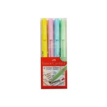Faber Castell 38 4 lü Takım Pastel Renkler Fosforlu Kalem