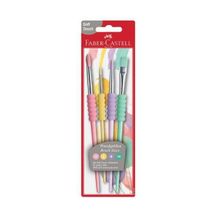 Faber-Castell 4 Çeşit Soft Touch Fırça Pastel