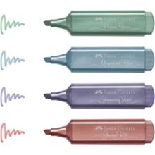 Faber Castell 4 lü set 4 lü Metalik Fosforlu Kalem