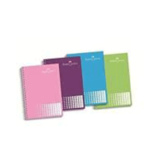 Faber Castell 400160 120 Yaprak Pp Kapak 4 Bölüm Kareli Defter
