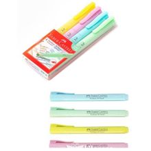 Faber Castell 4'lü Fosforlu Kalem Pastel Renkler