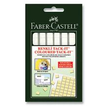 Faber Castell 50 gr Karışık Renk Tackıt Yapışkan