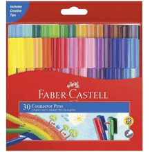 Faber-Castell 5068 112000 30 Renk Eğlenceli Keçeli Boya Kalemi