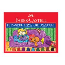 Faber-Castell 5282125310 Karton Kutulu 10 Renk Pastel Boya