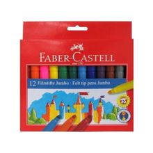 Faber-Castell 554312 12'li Jumbo Keçeli Kalem
