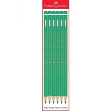 Faber Castell 6 Adet Yeşil Kopya Kalemi