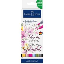 Faber Castell 6'lı Goldfaber Aqua Çift Uçlu Sanatsal Markör