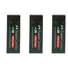 Faber Castell 7089/20 3'lü Siyah Silgi