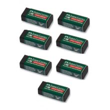 Faber Castell 7'li Siyah Küçük Boy Silgi