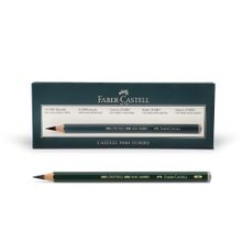 Faber Castell 9000 Seri Hb Dereceli Yeşil Renk Jumbo Kurşun Kalem