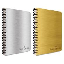Faber Castell A4 100 Yaprak Kareli PP Kapak Metalik Spiralli Defter