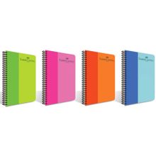 Faber Castell Bicolor 4 Adet A4 60 Yaprak Çizgisiz Plastik Defter