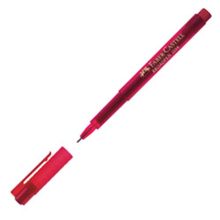 Faber-Castell Broadpen 1554 İnce Uç Magenta Keçeli Kalem