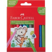Faber Castell Comfort Yıkanabilir 10+2 Keçeli Kalem