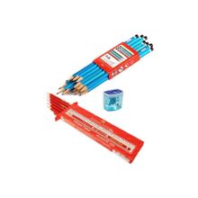 Faber Castell Faber-castell 12'li Mercanlı Kurşun Kalem (3 Renk X 4 Adet) 105 2160000