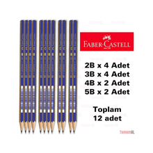 Faber-Castell Goldfaber 1221 HB 12'li Dereceli Kurşun Kalem Seti