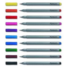 Faber-Castell Grip 0.4 MM Koyu Mavi Keçeli Kalem