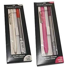 Faber Castell Grip 2011 Mekanik Pembe Kurşun Kalem Seti