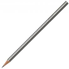 Faber-Castell Grip Parlak Renkler Gümüş Kurşun Kalem
