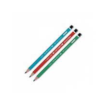 Faber-Castell HB Mercanlı Kırmızı Kurşun Kalem