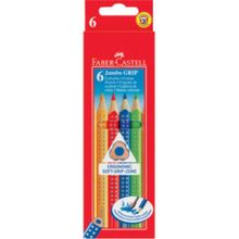 Faber-Castell Jumbo Grip 6 Renk Boya Kalemi