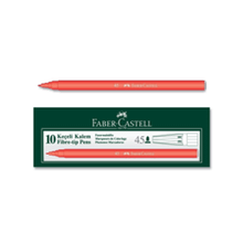 Faber-Castell Kırmızı 10'lu Kutu 5061155003 Keçeli Kalem