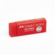 Faber Castell Kırmızı Küçük Boy Okul Silgisi