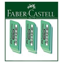 Faber Castell Latex-Free 3 Adet Yeşil Silgi