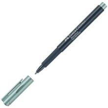 Faber-Castell Metalik Buz Mavisi Markör Kalem