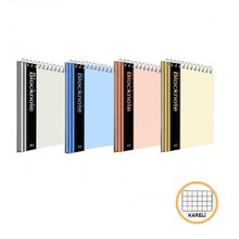 Faber Castell Metalik Renk A5 80 Yaprak Kareli Bloknot Defter