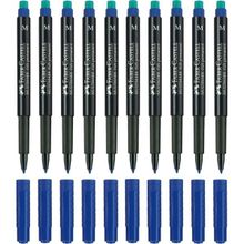 Faber Castell Multimark 1525 M 1.0 mm Mavi 50 Adet Asetat Kalemi