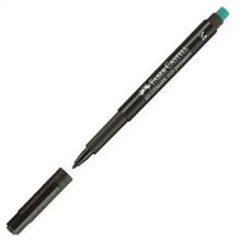 Faber-Castell Permanent M Siyah Asetat Kalemi