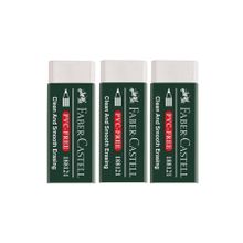 Faber Castell Pvc Free No:20 Büyük Boy 3 Adet Beyaz Silgi