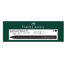 Faber-Castell Siyah 10'lu Keçeli Kalem