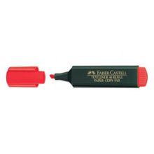 Faber Castell Textliner 48 Kırmızı Fosforlu Kalem