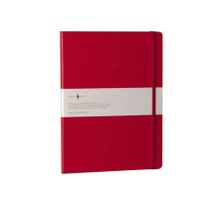 Fabio Ricci Elio 19x25 cm Noktalı Kırmızı Defter